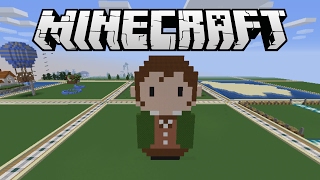 Minecraft Pixel Art Les Miserables Jean Valjean [upl. by Natty]