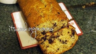 Delicious Moist Banana Bread at home  Kitchenaid Standmixer [upl. by Gorlicki]