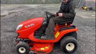 KUBOTA GR 1600 DIESEL MOWER [upl. by Nyl]