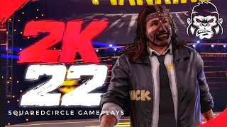 Mankind Hidden Model w Wreck Entrance Theme  WWE 2K22 Mods [upl. by Namlas]