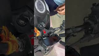 MT 5 bike headlight light flesher install youtuber automobile splendorsplendor hondabike [upl. by Nnyledam27]