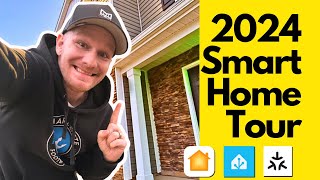 Smart Home Tour 2024 Over 120 HomeKit and Matter devices in my Home Assistant smart home [upl. by Hutchings]