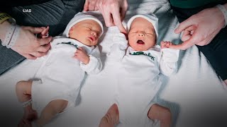 2 sets of twins born to moms with double uterus at same hospital [upl. by Ahsot333]