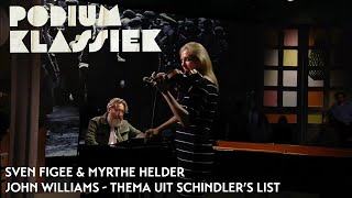 Sven Figee amp Myrthe Helder  John Williams  Thema uit Schindler’s List  Podium Klassiek [upl. by Esinrahc]