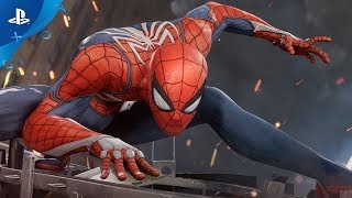 Marvels SpiderMan PS4 2017 E3 Gameplay [upl. by Nahrut433]