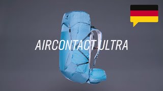 deuter Aircontact Ultra so funktionierts [upl. by Cinom]