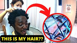 Chinese Girl Deep Cleans My Scalp What Happens Next Will Shock You ASMR [upl. by Eizus302]