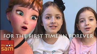 FOR THE FIRST TIME IN FOREVER Frozen Song Live A Capella on Mugglesam [upl. by Otes138]