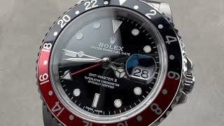 Rolex GMTMaster II Coke 16710 Rolex Watch Review [upl. by Zsazsa]