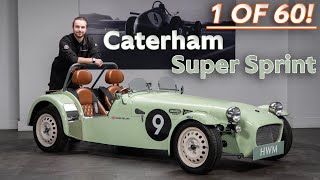 Super RARE Super Sprint  This Caterham is Just 1 Of 60 Worldwide  A Walk Around With Jean [upl. by Alleunam]