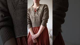 Bifurca pullover  new translations alert ✨ knittingpattern knitting knittingideas [upl. by Derman]