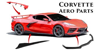 Corvette AERO Parts and Accessories [upl. by Anaerb]