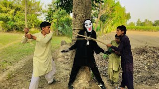 Bhoot kaisy pakra 💀😮 [upl. by Ahseekal]