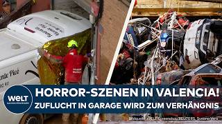 VALENCIA Fatale Zuflucht in Garage kostet acht Menschen das Leben Stadtbewohner traumatisiert [upl. by Rodl]