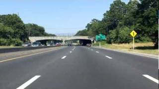 Southern State Parkway Exits 31 to 41 eastbound [upl. by Akihsay616]