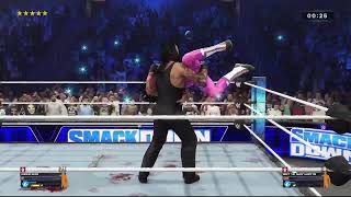 WWE2K24 My Universe S15 Ep 11 Taker Vs Bret Hart 60 Minute Iron Man Main Event [upl. by Hamian628]