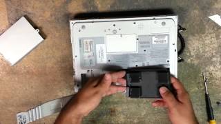 Panasonic CFT8 hard drive removal [upl. by Nyved]