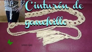 TUS CINTURONES A CROCHETDIY [upl. by Madeline]