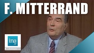 François Mitterrand  quotvous êtes lhomme du passifquot  Archive INA [upl. by Ahsilaf]