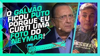 A TRETA DO NEYMAR COM O GALVÃO BUENO  IVAN MORÉ [upl. by Leodora]