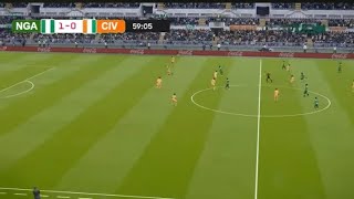 Nigeria vs Ivory Coast – Africa Cup of Nations Match Streaming Pes 21 Simulation Gameplay [upl. by Atlante]