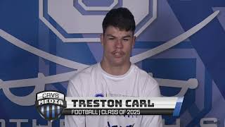 Football Senior Treston Carl [upl. by Hermie]