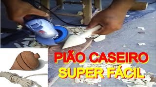 COMO FAZER UM PIÃO EM CASA quotSUPER FÁCILquot  HOW TO MAKE A HAMMER AT HOME quotSUPER EASYquot [upl. by Aserehc]