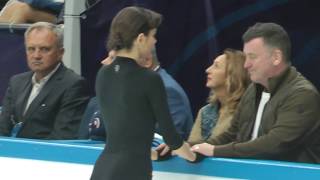 Евгения Медведева ПП Контрольные прокаты 20182019 Evgenia Medvedeva FS Open Skates [upl. by Elirpa542]