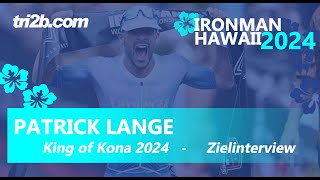 Patrick Lange im Interview nach dem dritten Ironman HawaiiSieg [upl. by Ayisan]