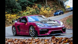 Rennsport Dragon Rally  Fall 2023 Event  200 PORSCHES TAKE OVER TAIL OF THE DRAGON [upl. by Anat577]