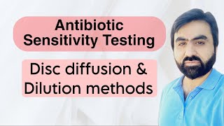 Antibiotic Sensitivity Testing by different methods Bacterial Culture amp Sensitivity AST  English [upl. by Giule2]