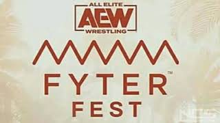 AEW Fyter Fest 2020 theme Fighter by Mega Ran [upl. by Yrakcaz]