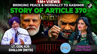 EP81  Pakistan’s economic turmoil Article 370 amp G20 in Kashmir with Lt Gen KJS Dhillon Retd [upl. by Niwred]