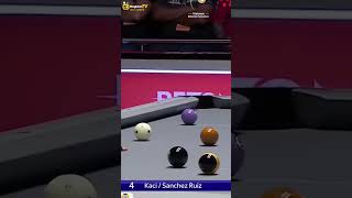 Rack 6  Shane Van Boening amp Fedor Gorst vs Eklent Kaci amp Francisco Sanchez Ruiz  Mosconi Cup [upl. by Aliuqa]