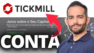 Como Abrir uma Conta na TICKMILL [upl. by Bortman]