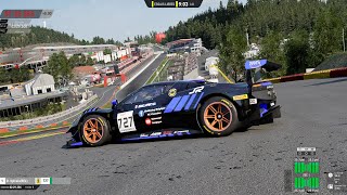 ACCSPRINTGT3SAISON14ESENIORSSPAFRANCORCHAMPSFERRARI296FANATECCSLDDPROSIMUT1000JTEC RACING [upl. by Ojyram275]