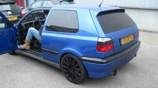 Volkswagen Golf 3 VR6 Exhaust Sound [upl. by Charmane]