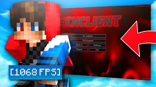 EL NUEVO EKN CLIENT es EL MEJOR CLIENTE NO PREMIUM DUPLICA TUS FPS EN MINECRAFT 1000FPS amp 0 LAG [upl. by Wallis]