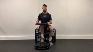 Seated calf raise [upl. by Ycak]