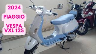 2024 Vespa VXL 125  Piaggio Vespa Smart amp Classic Look Detailed Features Specs Price caarnavtech [upl. by Etnod]