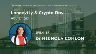 Boosting NAD for Longevity  Dr Nichola Conlon at Longevity amp Crypto Day Abu Dhabi [upl. by Naeerb656]