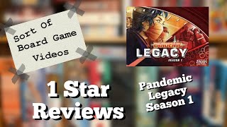 1 Star Review Pandemic Legacy Season 1 [upl. by Boyd601]