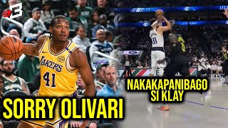 Kahit mga Commentator ng Lakers Nagulat na may Quincy Olivari  HINDI na 010 si Klay Thompson [upl. by Brittne]