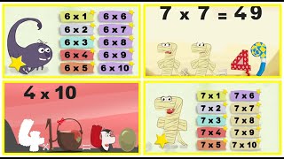 Mathemagics Learning  Numbers multiplication random [upl. by Seligmann]