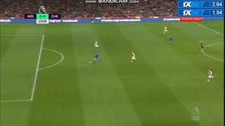 ARSENAL VS CHELSEA MORATA GOAL MİSSED 2018 VS ARSENAL [upl. by Aibat88]