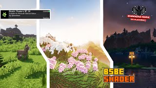 BSBE SHADER MCPE 12130 4GB DIVACE WORKING SHADERS [upl. by Frentz]