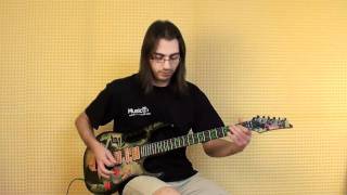 Chitarra Rock  Chromazone Mike Stern cover by Matteo Procopio [upl. by Ransome415]