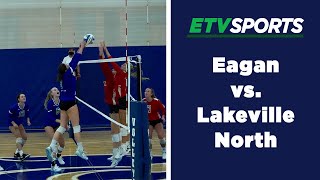 Eagan Girls Volleyball vs Lakeville North [upl. by Lyrem785]