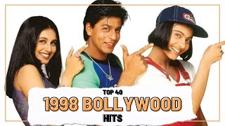 Top 40 1998 BOLLYWOOD HITS [upl. by Annaj]