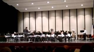 RBMS Concert I Band  Spring 2014  A Song for Peace [upl. by Latoyia]